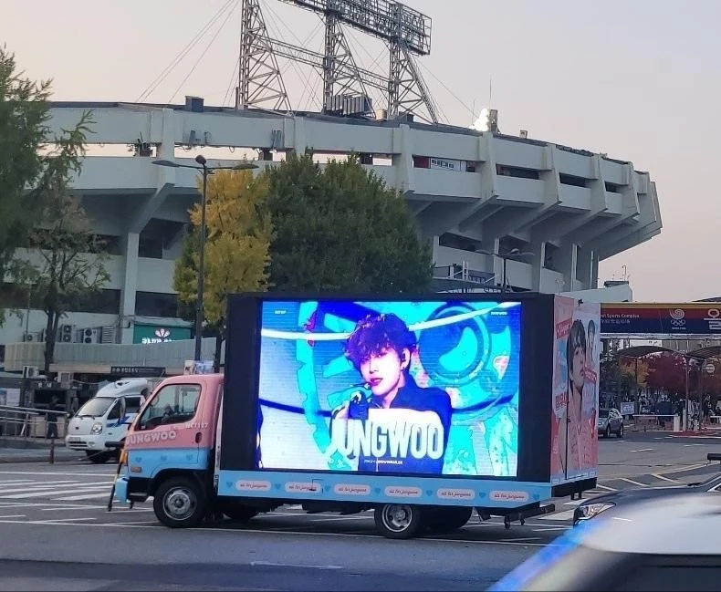 3.5톤 박스형 영상차량 예시